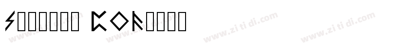 Futhark AOE字体转换